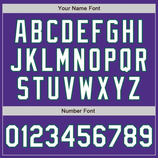 Custom Purple Kelly Green Pinstripe White Two-Button Unisex Softball Jersey