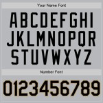 Custom Gray Black-Old Gold Authentic Throwback Baseball Jersey