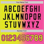 Custom Neon Yellow Pink-Black Authentic Gradient Fashion Baseball Jersey