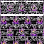 Custom Black White 3D Pattern Design Flaming Billiards Snooker 8 Ball Authentic Baseball Jersey