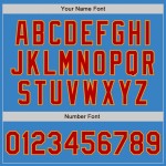 Custom Powder Blue Red-Gold Authentic Baseball Jersey