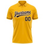 Custom Gold Brown-White Performance Vapor Golf Polo Shirt Custom Gold Brown-White Performance Vapor Golf Polo Shirt