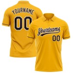 Custom Gold Brown-White Performance Vapor Golf Polo Shirt Custom Gold Brown-White Performance Vapor Golf Polo Shirt