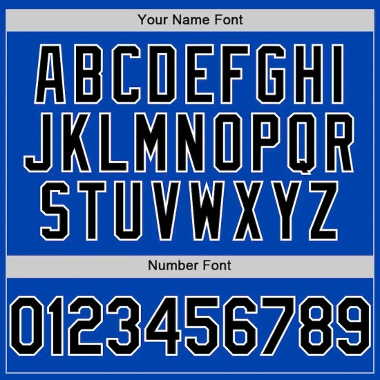 Custom Thunder Blue Black-White Authentic Baseball Jersey