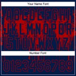 Custom Navy Red 3D Pattern Dripping Splatter Art Two-Button Unisex Softball Jersey Custom Navy Red 3D Pattern Dripping Splatter Art Two-Button Unisex Softball Jersey