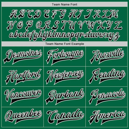 Custom Kelly Green Black-White Bomber Full-Snap Varsity Letterman Jacket