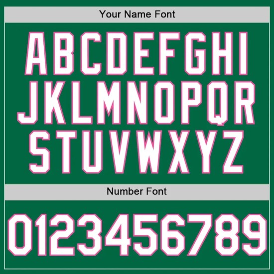 Custom Kelly Green White-Pink Authentic Sleeveless Baseball Jersey Custom Kelly Green White-Pink Authentic Sleeveless Baseball Jersey