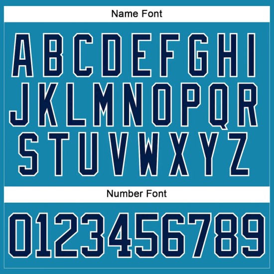 Custom Panther Blue Navy-White Hockey Jersey